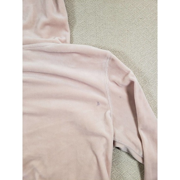 H&M Sweater Womens Small Fleece Hoodie Polyester‎ Full Zip Long Sleeve Velvet - Picture 16 of 16